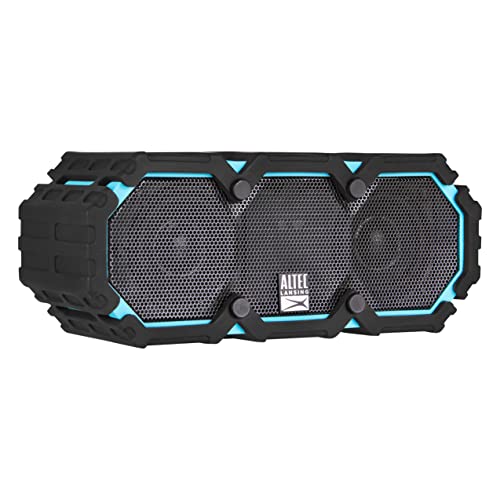 Altec Lansing LifeJacket 2 - Waterproof Bluetooth Speaker, Floating Portable Speaker for Travel & Outdoor Use, Deep Bass & Loud Sound, 30 Hour Playtime