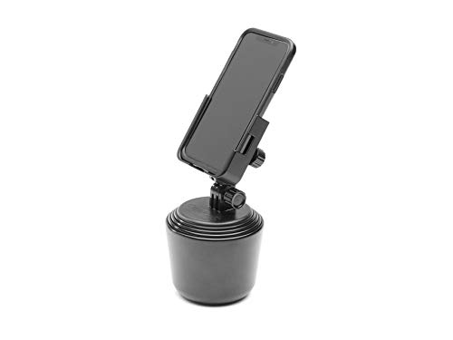 WeatherTech CupFone Two View-Universal Phone Cradle Mount with Black Plastic Knobs