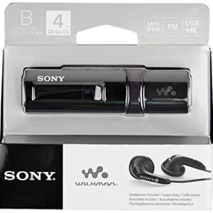 Sony NWZ-B183F B183F Flash MP3 Player with Built-in FM Tuner (4GB) - Black