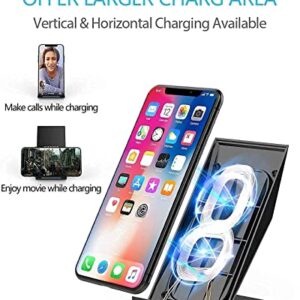 NANAMI Bundle of Wireless Chargers Set, Fast Wireless Charging Stand and Pad, Type-C Ports Charging Station for Home Office