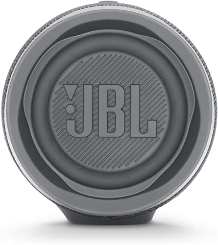 JBL Charge 4 Portable Waterproof Wireless Bluetooth Speaker - Grey (Renewed)