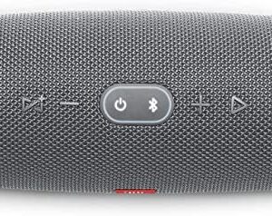 JBL Charge 4 Portable Waterproof Wireless Bluetooth Speaker - Grey (Renewed)