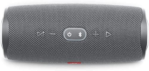 JBL Charge 4 Portable Waterproof Wireless Bluetooth Speaker - Grey (Renewed)