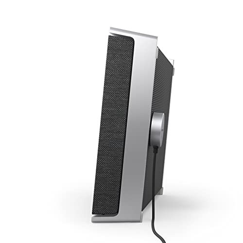 Bang & Olufsen Beosound Level Portable Wi-Fi Multiroom Speaker, Natural Aluminum/Dark Grey