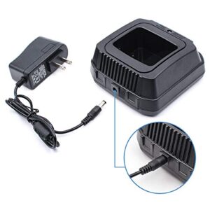 XTS2500 Charger Compatible for Motorola Radio XTS5000 XTS3000 XTS1500 MTS2000 HT1000 PR1500 NTN9858 NTN9858C NTN8923 NTN8294 NTN7143 NTN7144 WPLN4114AR NO-IMPRES