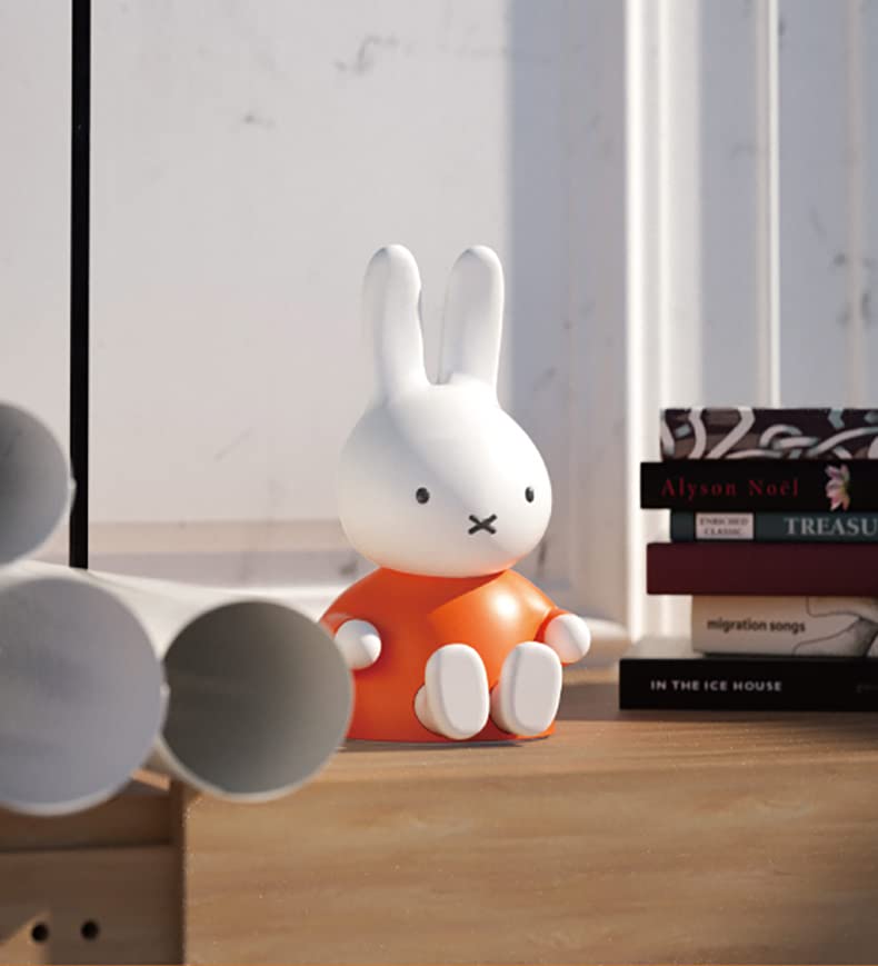 Miffy Bluetooth Figurine Speaker, Mini Bluetooth Speaker, Wireless Speaker, Portable Bluetooth Speakers (Light Blue)