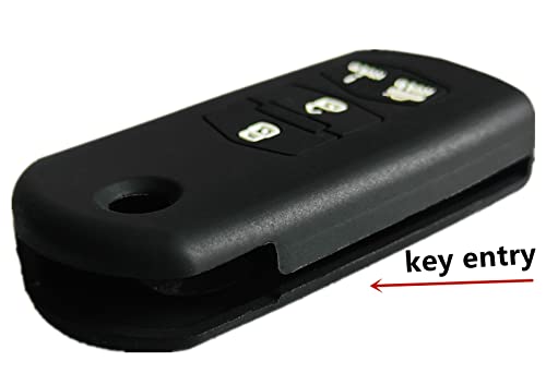 Smart Key Fob Covers Case Protector Keyless Remote for Mazda 3 5 6 Mazda CX-7