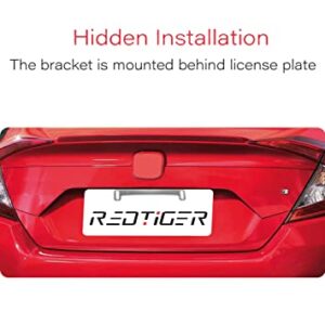 Reverse Rear Camera License Plate Bracket, Car Dash Cam Camera Kit Rearview Camera Mount, Installation Holder for Backup View Camera