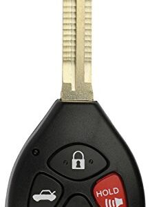 KeylessOption Keyless Entry Remote Control Car Key Fob Replacement for HYQ12BBY