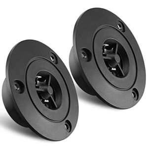 Facmogu 2PCS 3 Inch Black Stereo Tweeters Speakers, RMS 15W 8 Ohm Car Tweeters for Car Audio DIY & Replacing, DIY Car Vehicle Audio Speakers Tweeters