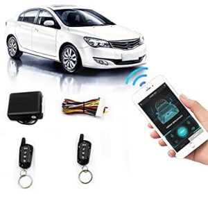 Keyless Entry for Car with Open Trunk Car Search Remote/App Control Fits for 95% DC12V Compact, Sedan, Coupes, SUVs