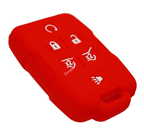 Zorratin Silicone Remote Key Fob Cover Protector for GMC Yukon & Chevrolet Chevy Suburban Tahoe