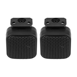 Acouto Car Audio Tweeters 1 Pair Universal Square Car Audio Speaker Super Power Loud Tweeters Rectangle Dome Tweeters for Car Audio