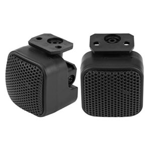 Acouto Car Audio Tweeters 1 Pair Universal Square Car Audio Speaker Super Power Loud Tweeters Rectangle Dome Tweeters for Car Audio