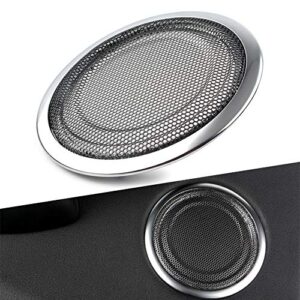 newsmarts speaker cover trim loudspeaker sticker decoration kit fits for bmw 3 series f30 f35 4 series