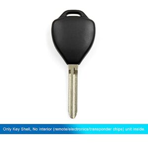 uxcell Car Uncut Key Fob Remote Control Case Shell Replacement HYQ12BBY for Toyota 4Runner 2010-2016 4 Key Button