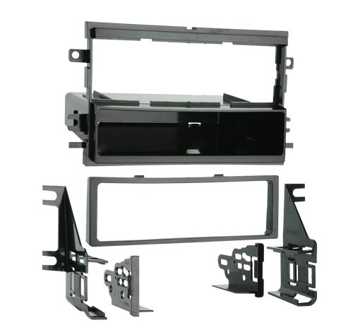 Compatible with Ford Focus 2005 2006 2007 Single DIN Stereo Harness Radio Install Dash Kit Package