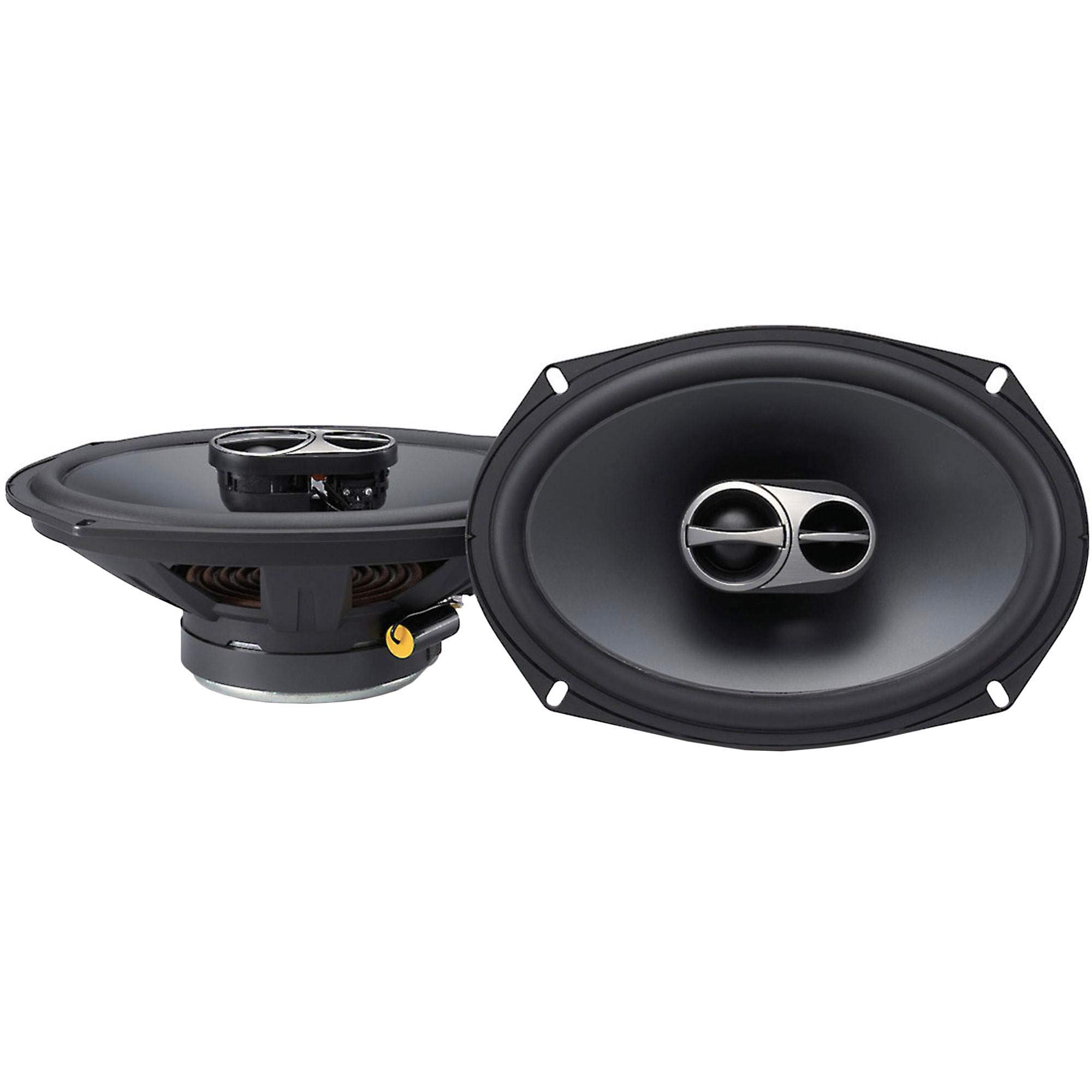 Pioneer TS-A6990F A Series 6"X9" 700 Watts Max 5-Way Car Speakers Pair with Carbon and Mica Reinforced Injection Molded Polypropylene (IMPP) Cone Construction w/Free ALPHASONIK Earbuds