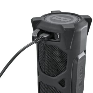 Bushnell Outdoorsman Bluetooth Speaker, Bite Magnetic Mount, Rugged Rubber Armor