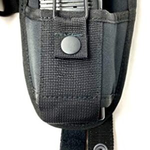 X-FIRE® Radio Vest Universal Holder Rig for Portable Two-Way Radios