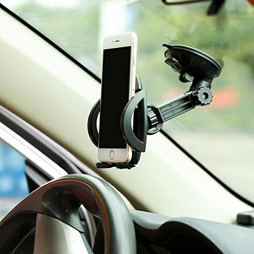 Car Mount Dash Windshield Holder Cradle Swivel Dock Suction Compatible with Samsung Galaxy S20 Plus - Galaxy S20 Ultra - Galaxy S21 - Galaxy S21 FE 5G - Galaxy S21 Plus