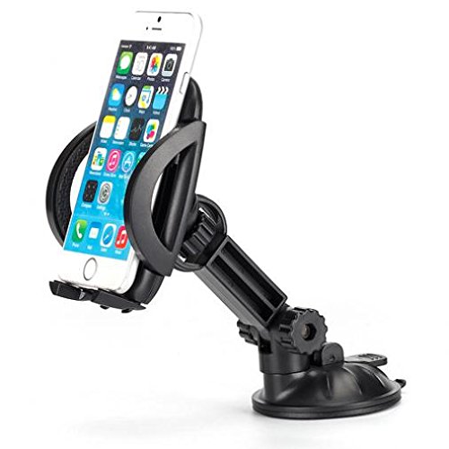 Car Mount Dash Windshield Holder Cradle Swivel Dock Suction Compatible with Samsung Galaxy S20 Plus - Galaxy S20 Ultra - Galaxy S21 - Galaxy S21 FE 5G - Galaxy S21 Plus