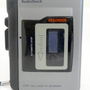 Radioshack CTR-112 Cassette Tape Recorder w/ Cue & Review