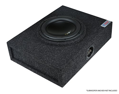 Atrend Universal MDF Constructed Spacer for 10 Inch Speaker or Sub - Adds 3/4" To Depth - Premium Subwoofer Spacer Improves Audio Quality, Sound & Bass - Multiple Usage - Black