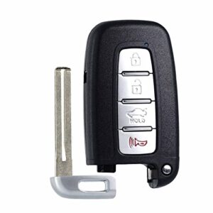 Key Fob Replacement Fits for Hyundai Sonata Genesis 2010 2011 2012 2013 2014 Azera Equus Kia Optima 2009-2013 Ria Sorento Forte Borrego Smart Keyless Entry Remote Control SY5HMFNA04