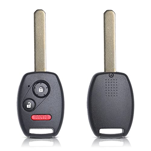 Key Fob Remote Replacement Fits Honda CR-V 2007 2008 2009 2010 2011 2012 2013/CR-Z 2011-2014 2015/Fit/Insight/Accord Coupe/Crosstour MLBHLIK-1T Keyless Entry Remote Control 35111-SWA-306(Pack of 2)