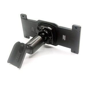 rear view mirror back plate panel + mirror dash cam mount arm for car dvr instead of strap, with 13.5 x 5.9cm backplate