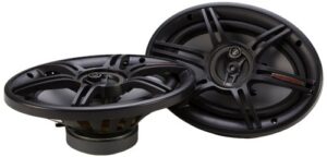 crunch cs693 full range 3-way car speaker, 6 x 9-inch