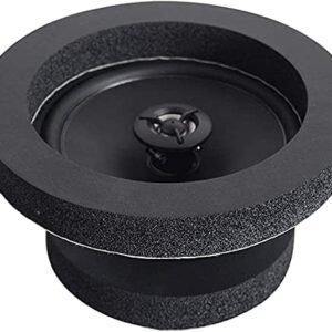 4PCS 6" 6.5" 6.75 inch Universal EVA Self Adhesive Sponge High Rebound Waterproof Car Door Speaker Foam Fast Rings Baffle Kit