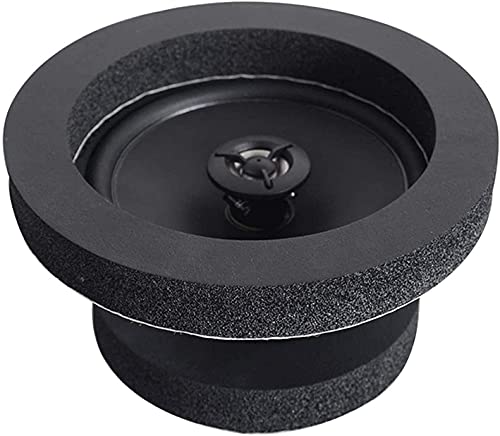 4PCS 6" 6.5" 6.75 inch Universal EVA Self Adhesive Sponge High Rebound Waterproof Car Door Speaker Foam Fast Rings Baffle Kit