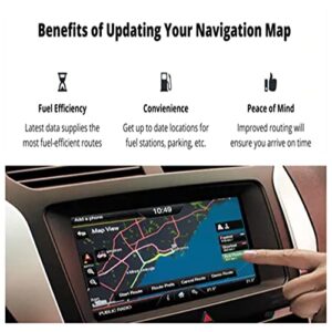 ZAORD Ford Navigation SD Card Car GPS Card Update Latest Maps US and Canada A12 Ford SYNC Navigation SD Card GM5T-19H449-AF for Ford & Lincoln