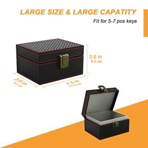 Car Key Faraday Box - RFID Signal Blocking Shielding Box and Key Fob Protector for Anti-Theft and Security