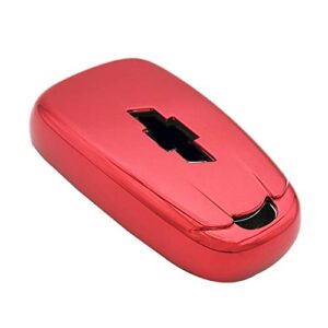 Red TPU Key Cover Case Fob Glove Holder for Chevrolet 2017 2018 2019 2020 2021 Chevy Malibu Camaro Cruze Traverse Spark Sonic Bolt Equinox HYQ4EA