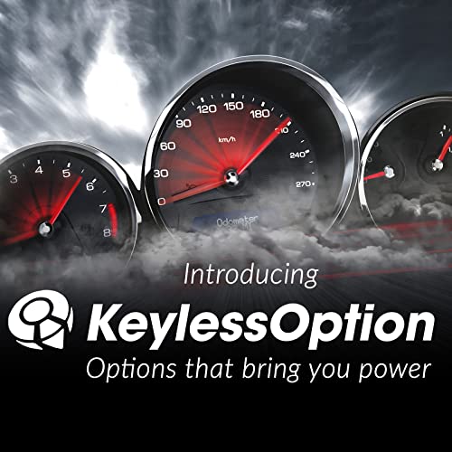 KeylessOption Keyless Entry Remote Fob Uncut Ignition Car Key Replacement for GQ43VT17T, 04686481