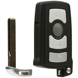 car key fob keyless entry remote fits bmw 7 series 745i 750i 750li 760i 760li (lx8766s)