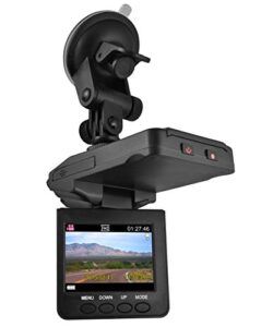 dp audio video 2.5″ hd dash cam with night vision
