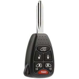 key fits 2004 2005 2006 2007 dodge caravan and grand caravan/chrysler town country fob keyless entry remote (m3n5wy72xx)