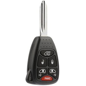 Key fits 2004 2005 2006 2007 Dodge Caravan and Grand Caravan/Chrysler Town Country Fob Keyless Entry Remote (M3N5WY72XX)