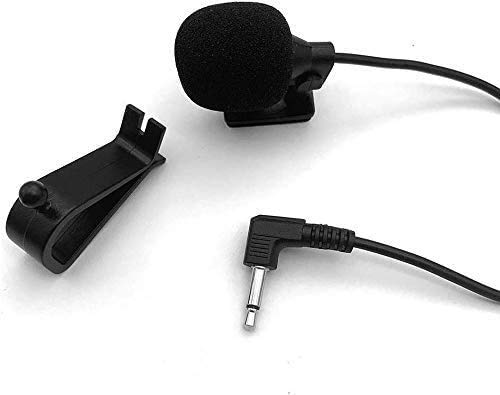 Mic 3.5mm Microphone External Assembly Compatible for Sony XAV-AX100,XAVAX1000, XAV-AX1000,XAV-AX5000, XAVV10BT,XAV-AX7000,XAV-AX8000,XAV-712BT Car Vehicle Bluetooth Enabled Audio Stereo Radio GPS DVD