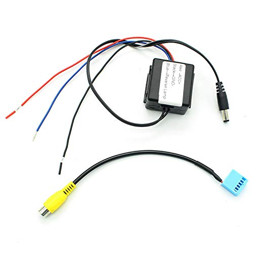 Car Rear View Camera Power Delay Timer Relay Filter Rectifier RCD330 PQ MIB RCA Conversion Adapter for VW BMW Benz Audi GreenYi