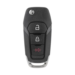 keyless entry remote control key fob replacement fits for ford f-150 f-250 f-350 2015 2016 2017 2018 2019 2020 explorer (2016-2020) f-350 f-450 (n5f-a08taa 164-r7986)