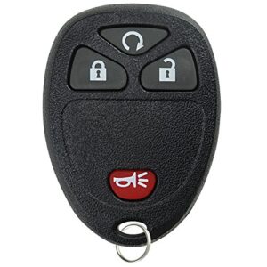 keylessoption keyless entry remote control car key fob replacement for 15114374