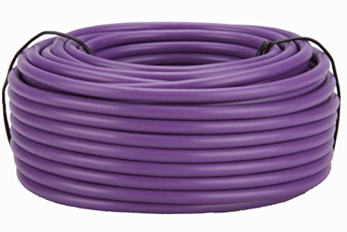 Best Connections Audiopipe Copper Clad Stranded Car Audio Primary Remote Wire (12 Gauge 50', Purple)