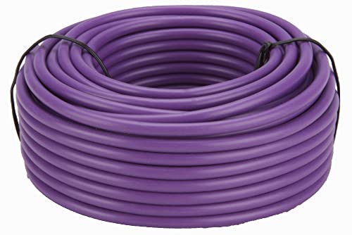 Best Connections Audiopipe Copper Clad Stranded Car Audio Primary Remote Wire (12 Gauge 50', Purple)