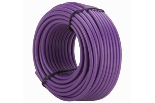 Best Connections Audiopipe Copper Clad Stranded Car Audio Primary Remote Wire (12 Gauge 50', Purple)