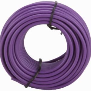 Best Connections Audiopipe Copper Clad Stranded Car Audio Primary Remote Wire (12 Gauge 50', Purple)